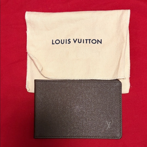 Louis Vuitton Taiga # card holder & Dusty - Picture 3 of 7